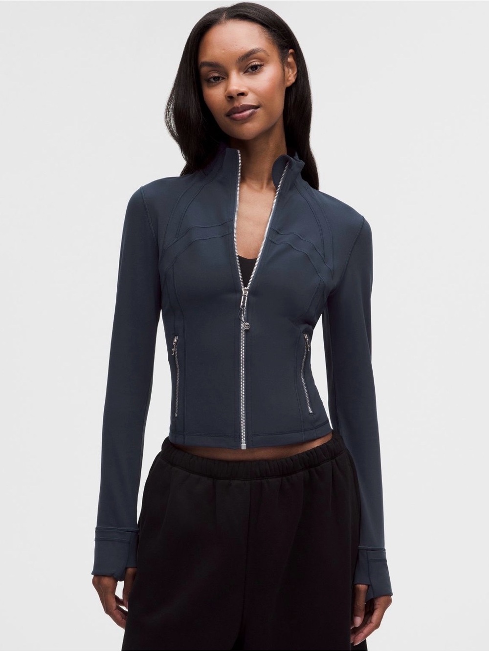 Lululemon Define Cropped Jacket - True Navy